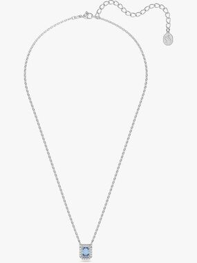 N E W - SWAROVSKI Millenia Necklace- Blue dancing stone